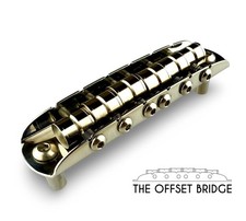 The Offset Bridge Nickel ® - Premium Jazzmaster, Jaguar, Mustang Bridge 7.25 "