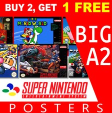 Snes game posters - game, collection