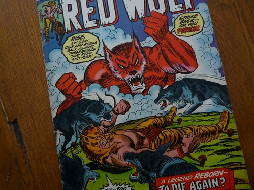 Red wolf 1973 - red,