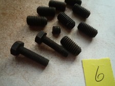 VINTAGE METAL GRUB GROMMET SCREW  BOLT CLASSIC CAR /BIKE  6