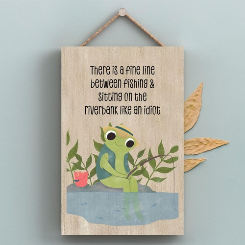 Fine line fishing - fine, frog