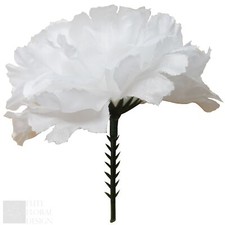 Carnation Picks Artificial Corsage Florist Funeral Tribute 20, 72, 144, 432 
