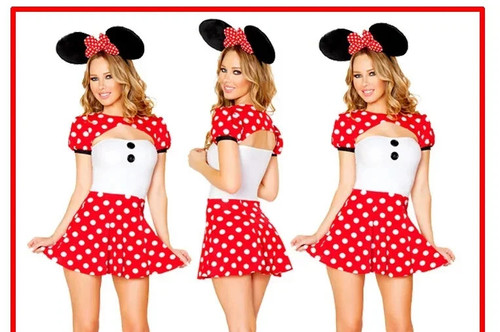 Women piece minnie mouse - women's,