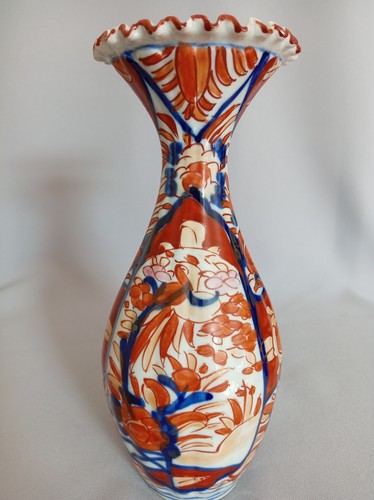 Antique japanese imari vase - antique,