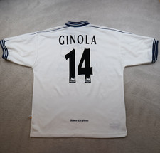 Vintage Tottenham Hotspur Shirt Extra Large White Home 1997 1999 Jersey Ginola
