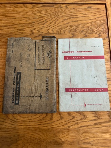 Massey ferguson instruction - ferguson, 35