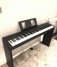 Yamaha P45B Digital Piano Weighted Action, 88-Key with Stand, Black