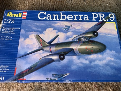 Revell canberra kit - revell,