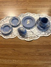 Vintage Lot Of Wedgewood  Blue
