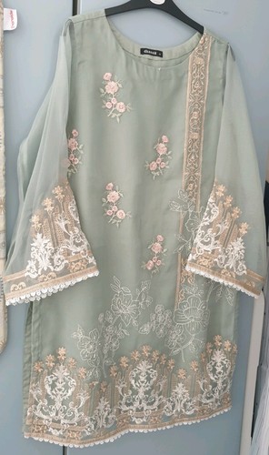Dhanak designer embroidered - dhanak,