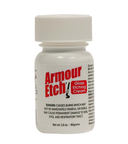 Armour etch glass etching - glass,