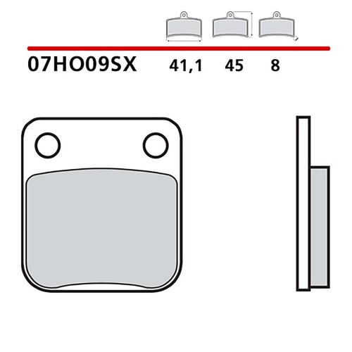 Brembo front brake pads - front, kit