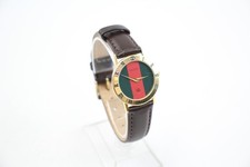 Gucci 3000 J Gold Tone Watch Quartz Working
