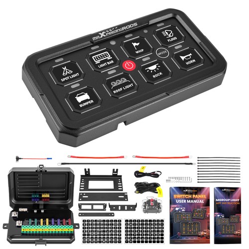 Gang switch panel rgb touch - switch,