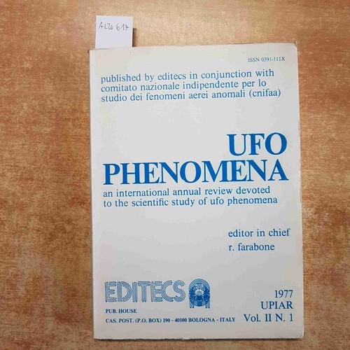 Ufo phenomena international - phenomena,