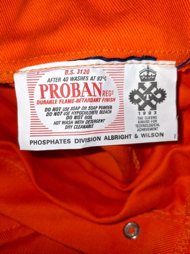 Proban boilersuit flame - boilersuit,