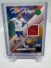 2023-24 Panini Donruss FIFA Joe Scally Kit Kings Patch Relic Soccer Card USA