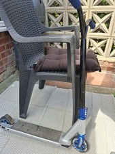 Customised DESIGNED Stunt Scooter From DOGG Scooters. Blue, Silver Mix. As seen