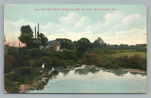 Old mill water works smyrna - old, &