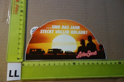 Old sticker camping - old, caravan