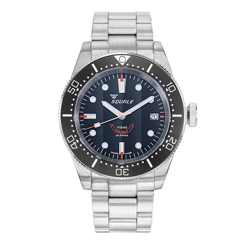 Squale 1545bkbkc swiss - squale,