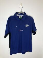 Vintage 2004 Canterbury Bankstown Bulldogs RLFC Nike Training Polo Shirt Size M