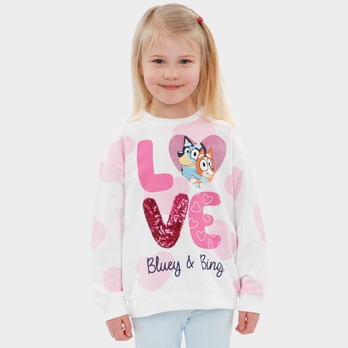 Bluey sweatshirt for girls - sweatshirt,