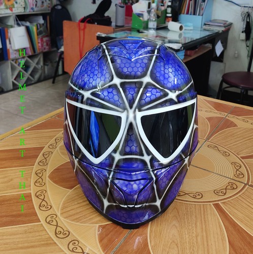 Blue spiderman custom - blue,