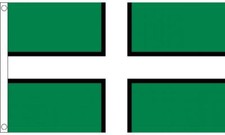 Devon Flag 2ft x 3ft with Brass Eyelets Indoor/Outdoor