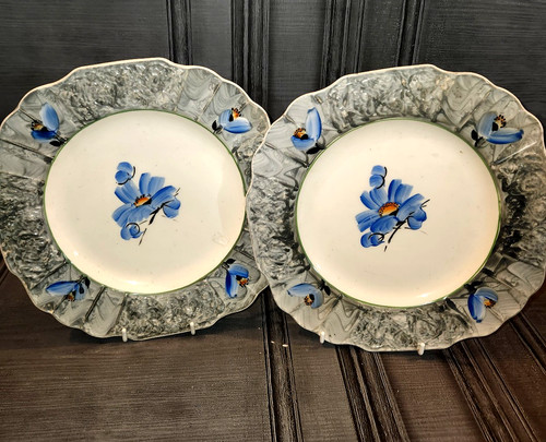 Antique myott dinner plates - antique,