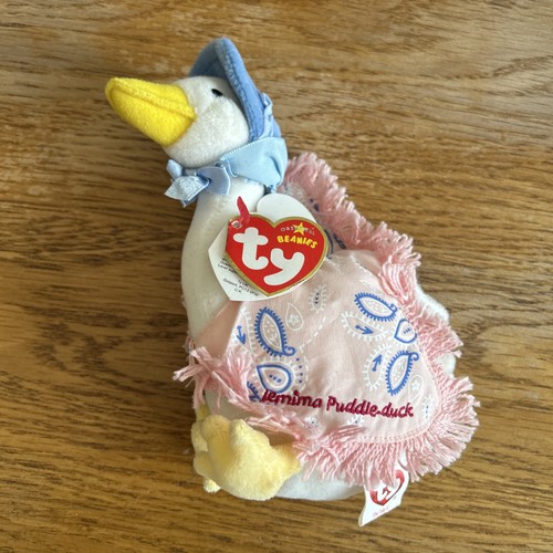 Beanie babies jemima puddle - beanie,