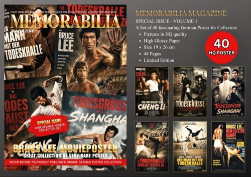 Bruce lee memorabillia - bruce, poster