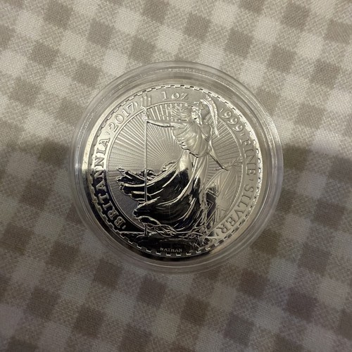 2017 1oz silver - silver, britannia