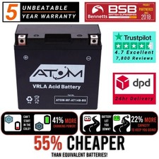 YT14B-BS Atom AGM Motorcycle