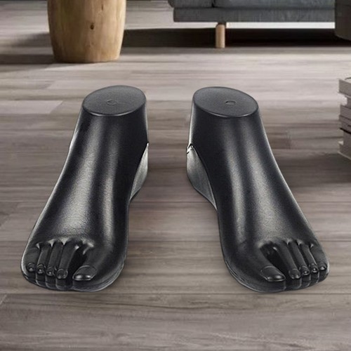Plastic female feet mannequin - plastic,