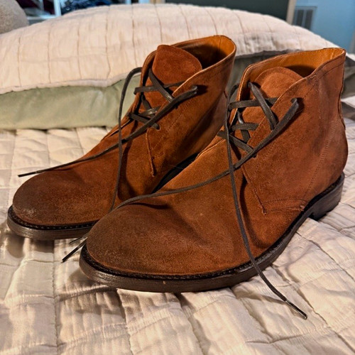 Frye men brown suede - frye, men's