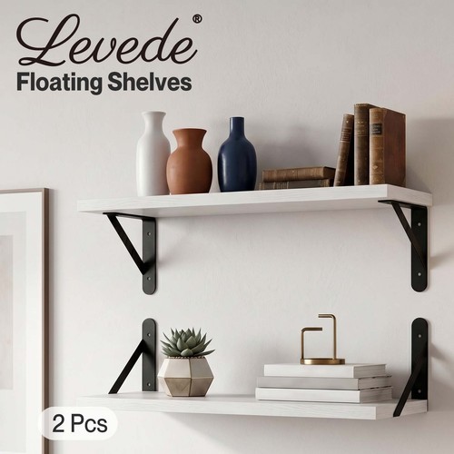 Levede rustic floating shelves - levede,