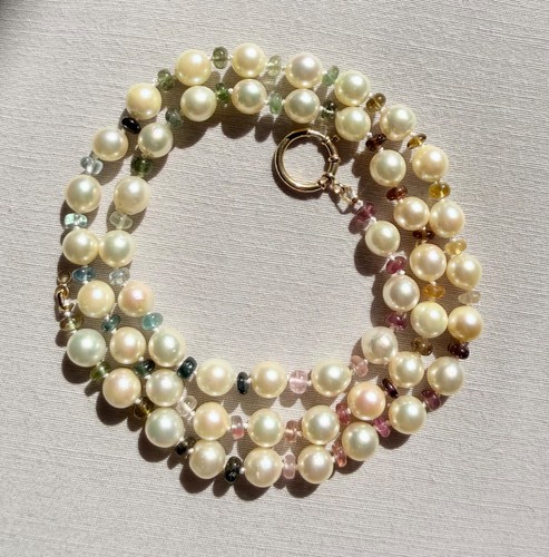 Cultured saltwater pearl and - cultured,