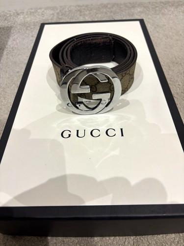 Gucci men beige brown - men's,