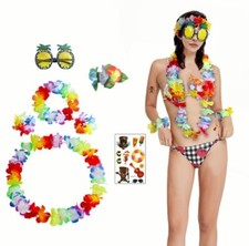 7pcs Tropical Hawaiian Party