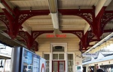 PHOTO  HARROW & WEALDSTONE RAILWAY STATION  IRON TRUSSES