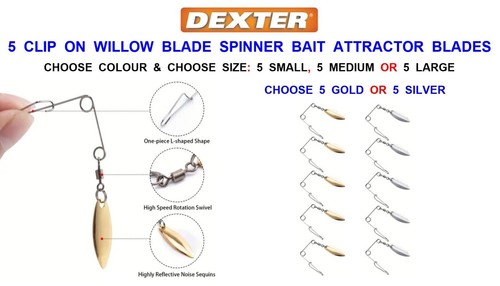 Dexter clip willow blades - clip,