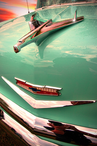 13x19 1956 chevrolet - 1956, bel