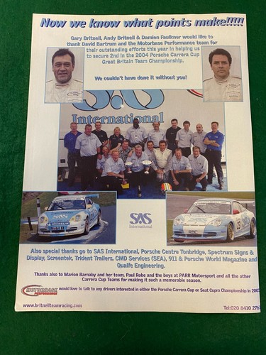 Sas international porsche - international,