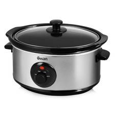 Swan Slow Cooker with 3 Heat