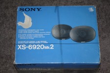 VINTAGE SONY 6"x9" 2-WAY SPEAKERS - XS-6920MK2 - 140W - CAR AUDIO SOUND SYSTEM