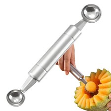 Fruit Baller Scoop Double Sided Melon Baller Spoon Professional Stainless Tool