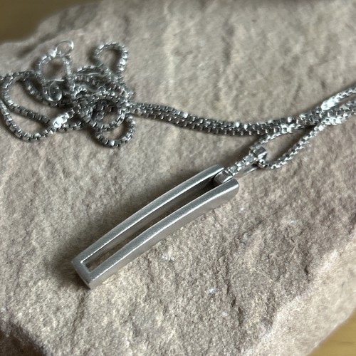 925 silver modernist pendant - 925,