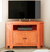 Corner stand small oak - corner,