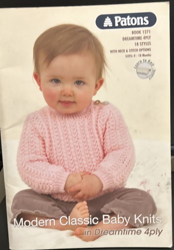 Patons 1271 baby knitting - patons,